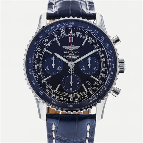 breitling navitimer blue limited edition|breitling navitimer 46mm price.